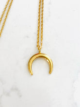Load image into Gallery viewer, Crescent Horn Goddess ~ Necklace

